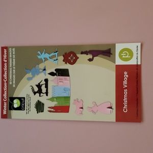 Cricut Die Cartridge Christmas Village Winter Collection
